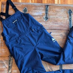 Burton Dark Blue Snow Bib Pants